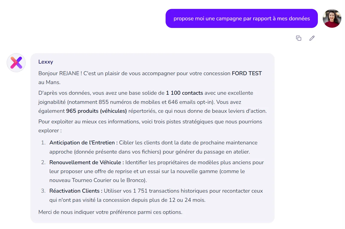 Agent IA et strat&eacute;gie Lexxy